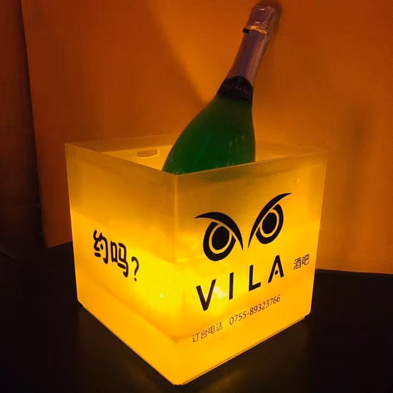 라이트업 LED 디스플레이 베이스 클럽 나이트업 LED 디스플레이 베이스 얼음통
